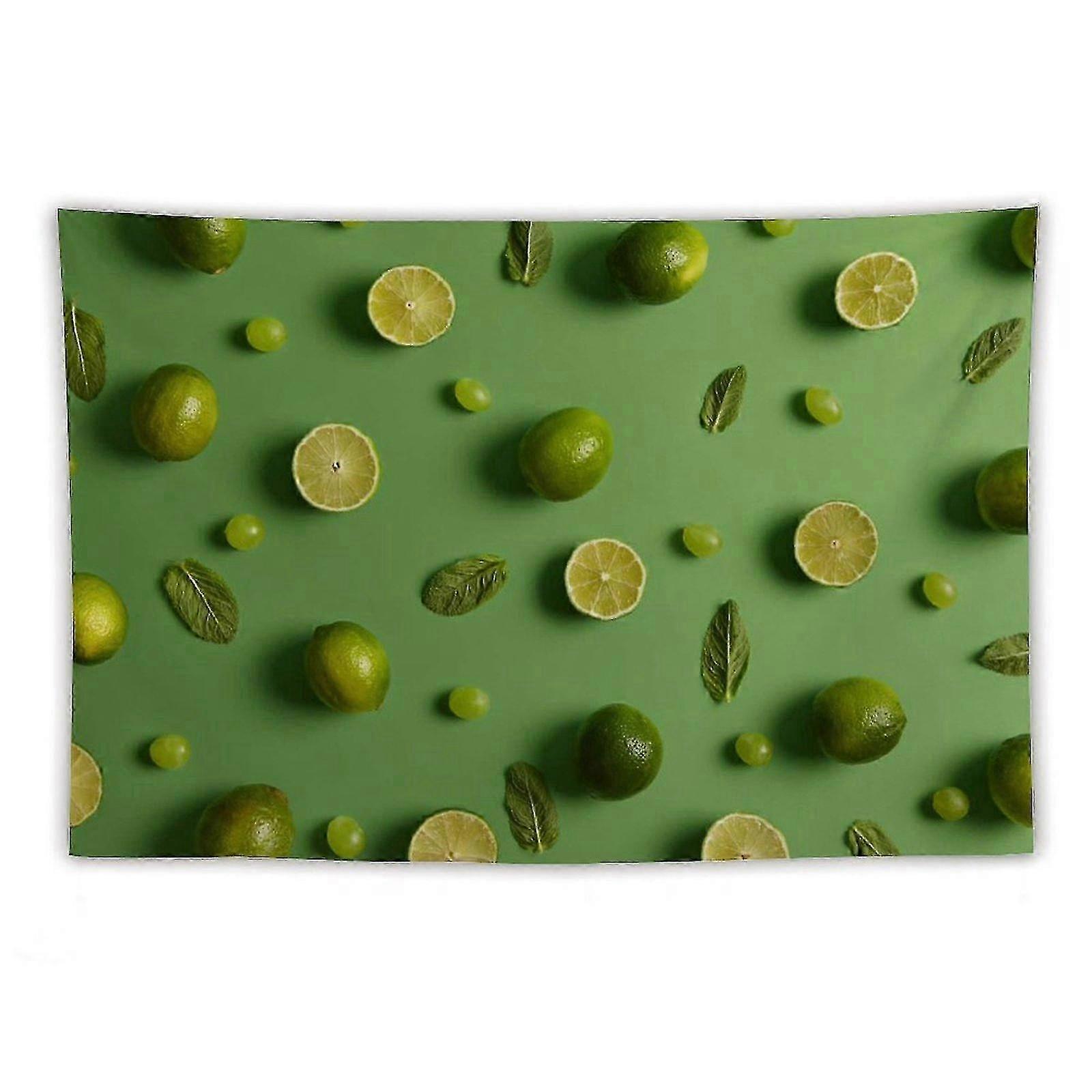 Tapiserii Green Lemons Design