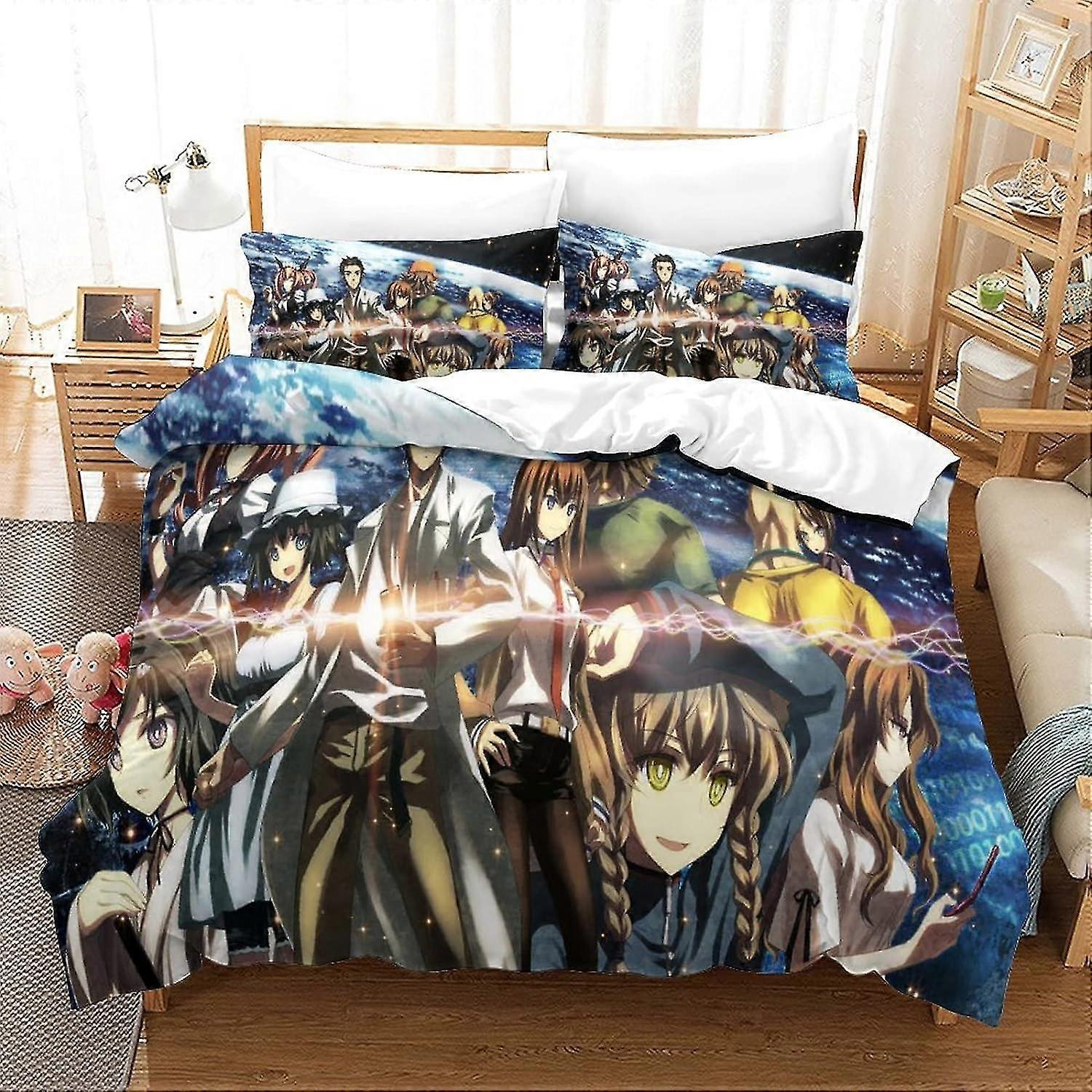 Lightweight Soft 3D Printed Duvet Cover Set for Kids and Teens with Pillowcase