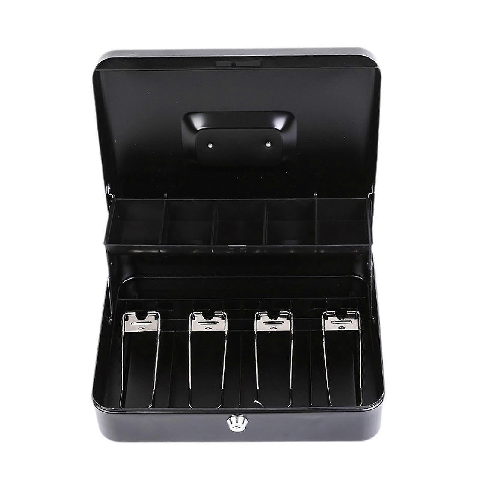 Money box with lock and compartment lock, safe for office, , supermarket