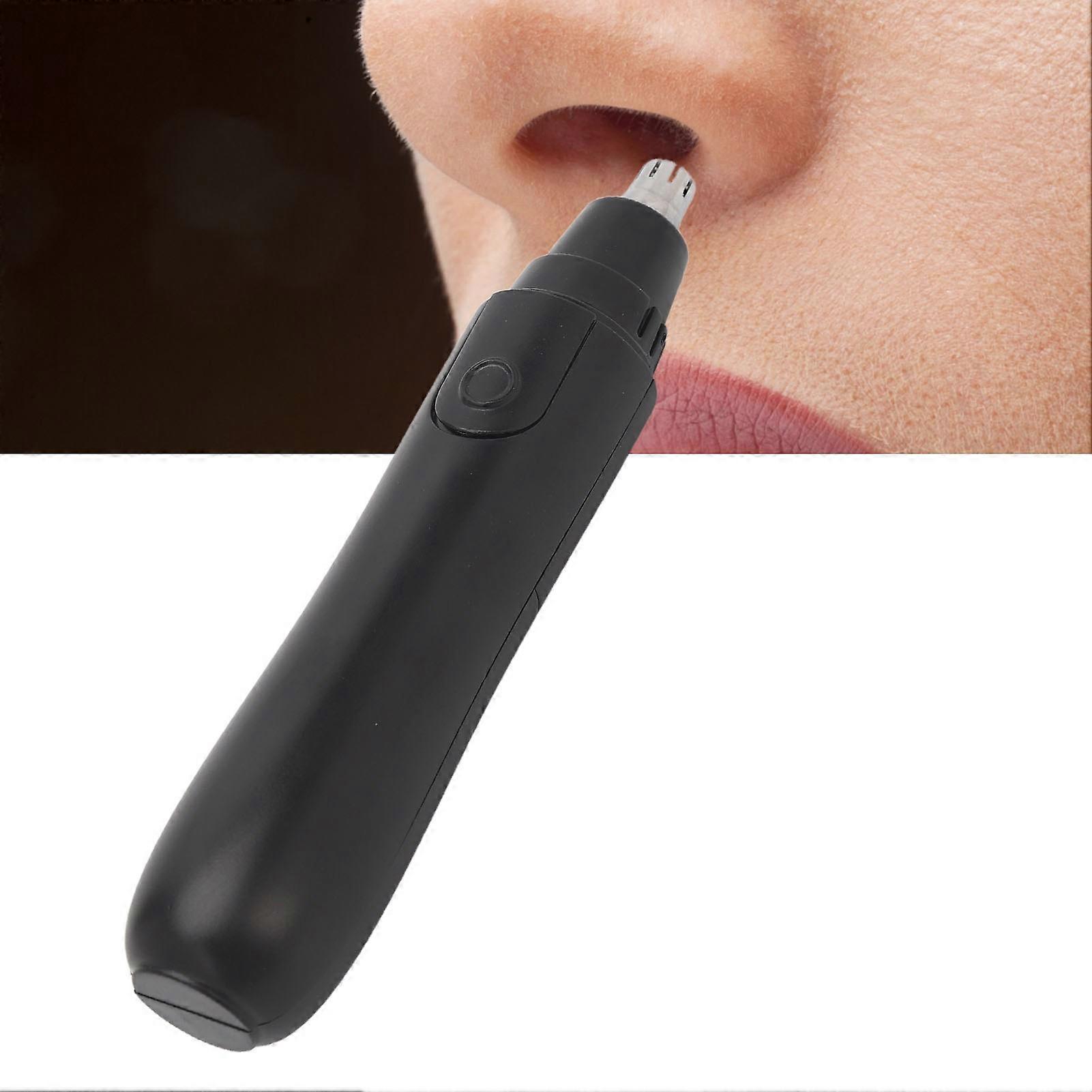 Tondeuse électrique pour poils de nez Lame amovible rotative à 360 degrés Tondeuse à poils de nez indolore B2