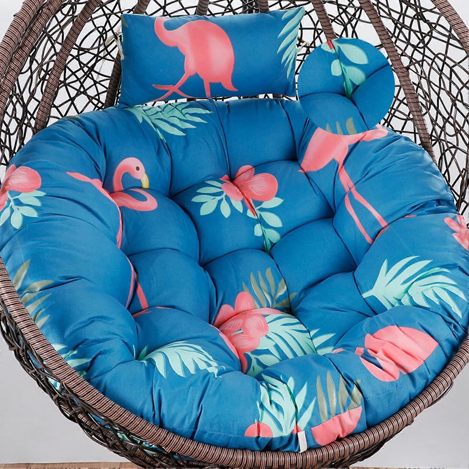 Replacement cushion for hanging chair, soft and thick, comfortable, hammock, garden swing, 105 cm