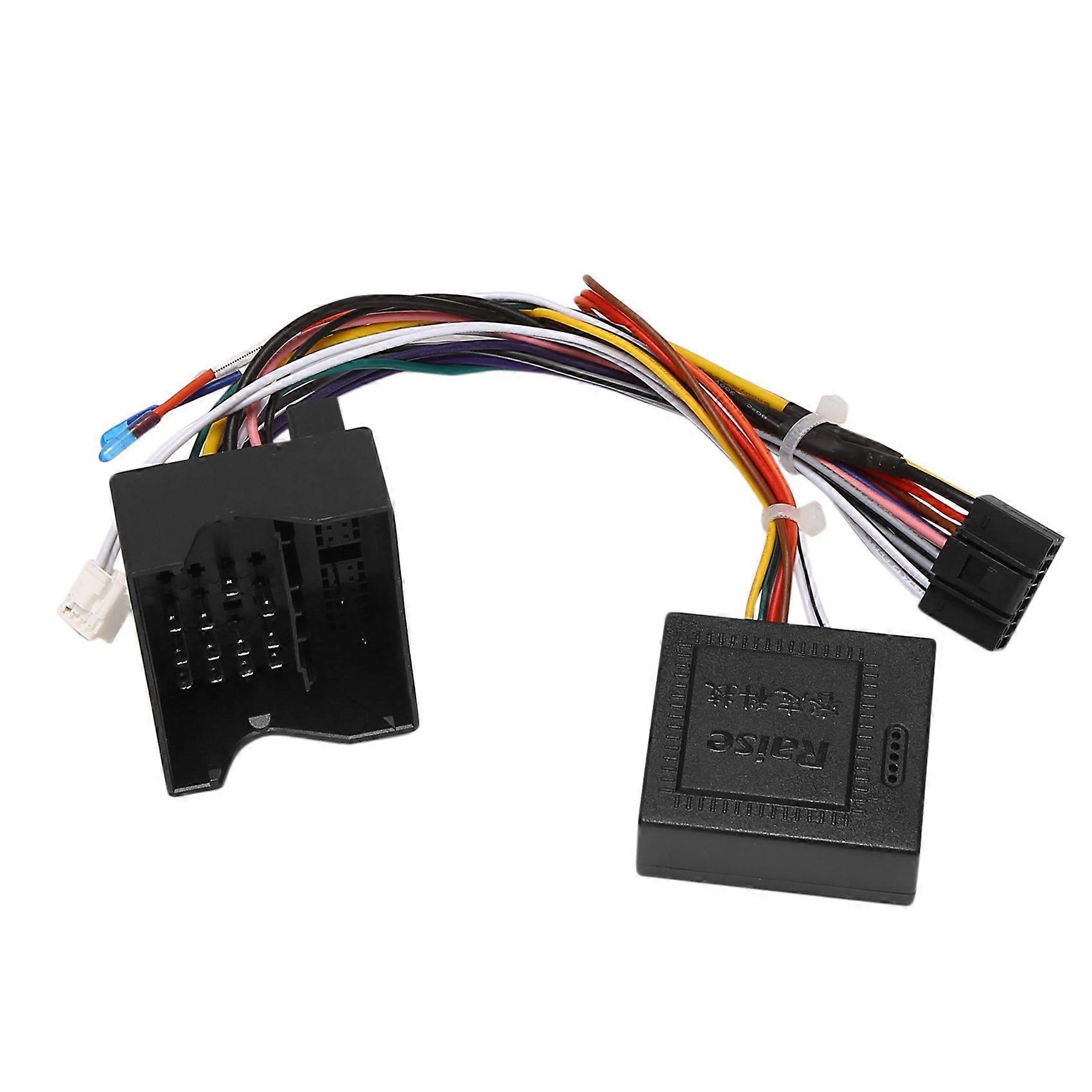 Bilstereo Ljud 16PIN Android Strömkabel Kabel Adapter + Canbus Box för Mondeo / Focus / C-MAX 07-10