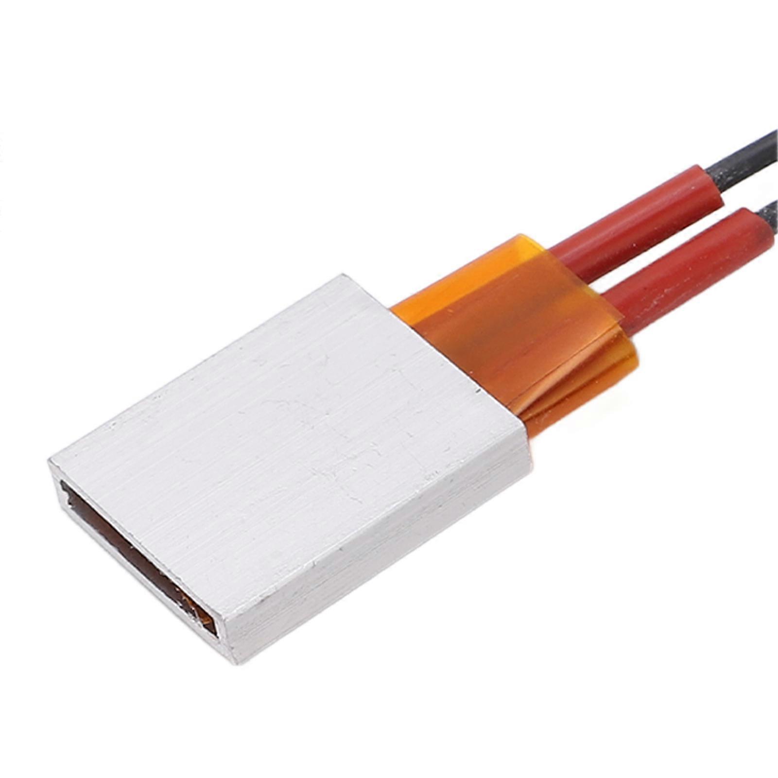 5Pcs PTC Heating Element Aluminum Shell Continuous Heat Output Automatic Constant Temperature PTC Heating Plate