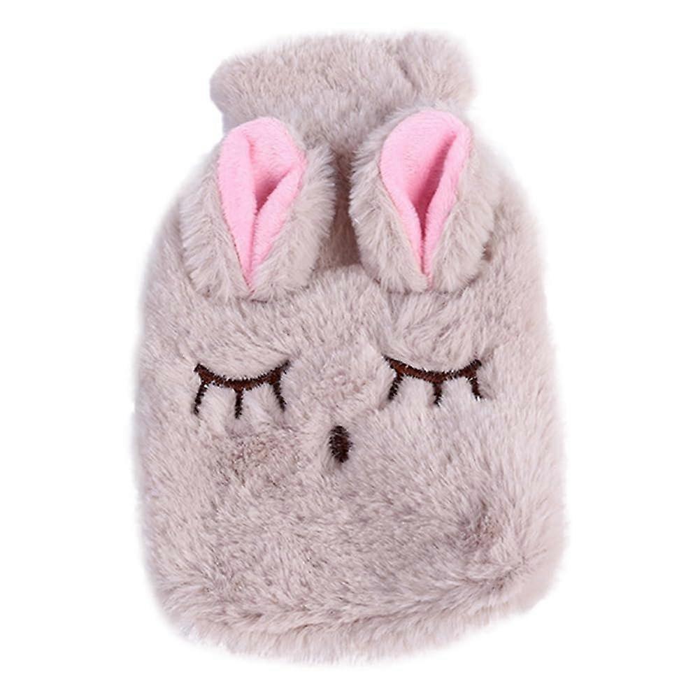 Hot Water Bottle PVC Plush Shoulder Warmer Hand Warmer Reusable Heat Bag for Home Use, 2L Size, Winter Comfort