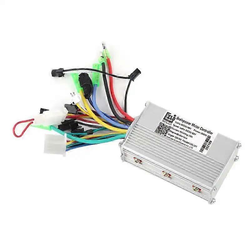 E Bike Controller Elektroroller Controller 24V / 36V / 48V 250W 13A Controller für Elektroroller Brushed Motor Controller (36V 48V 250W)
