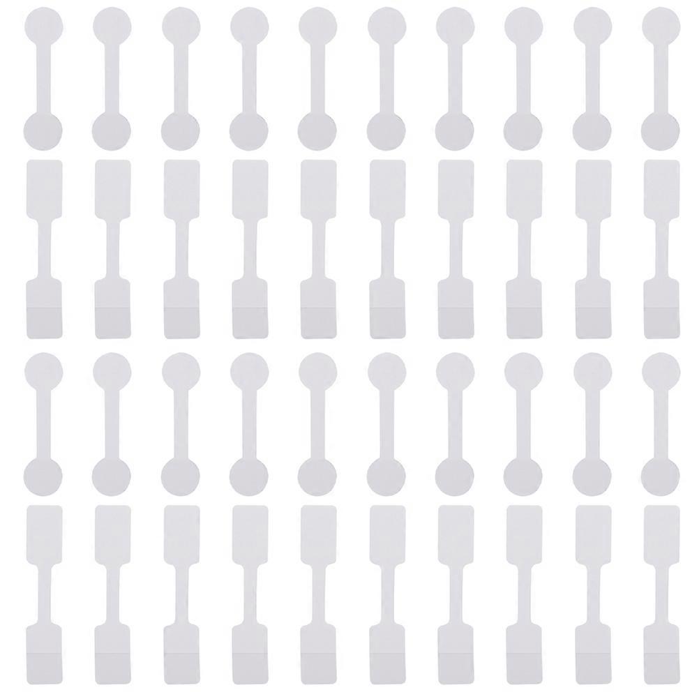 White Paper Price Tags for Jewelry Stores Lightweight Adhesive and Removable for Practical Use 1 Set