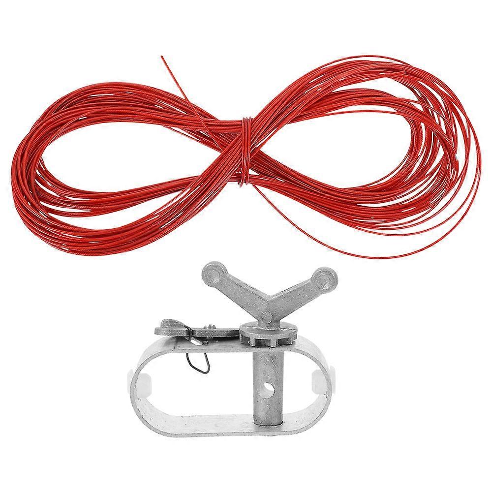 Metal Winch For Pool Cover Aluminum Constructed Winch Above Ground Pool Winter Use Weather Proof 1Set