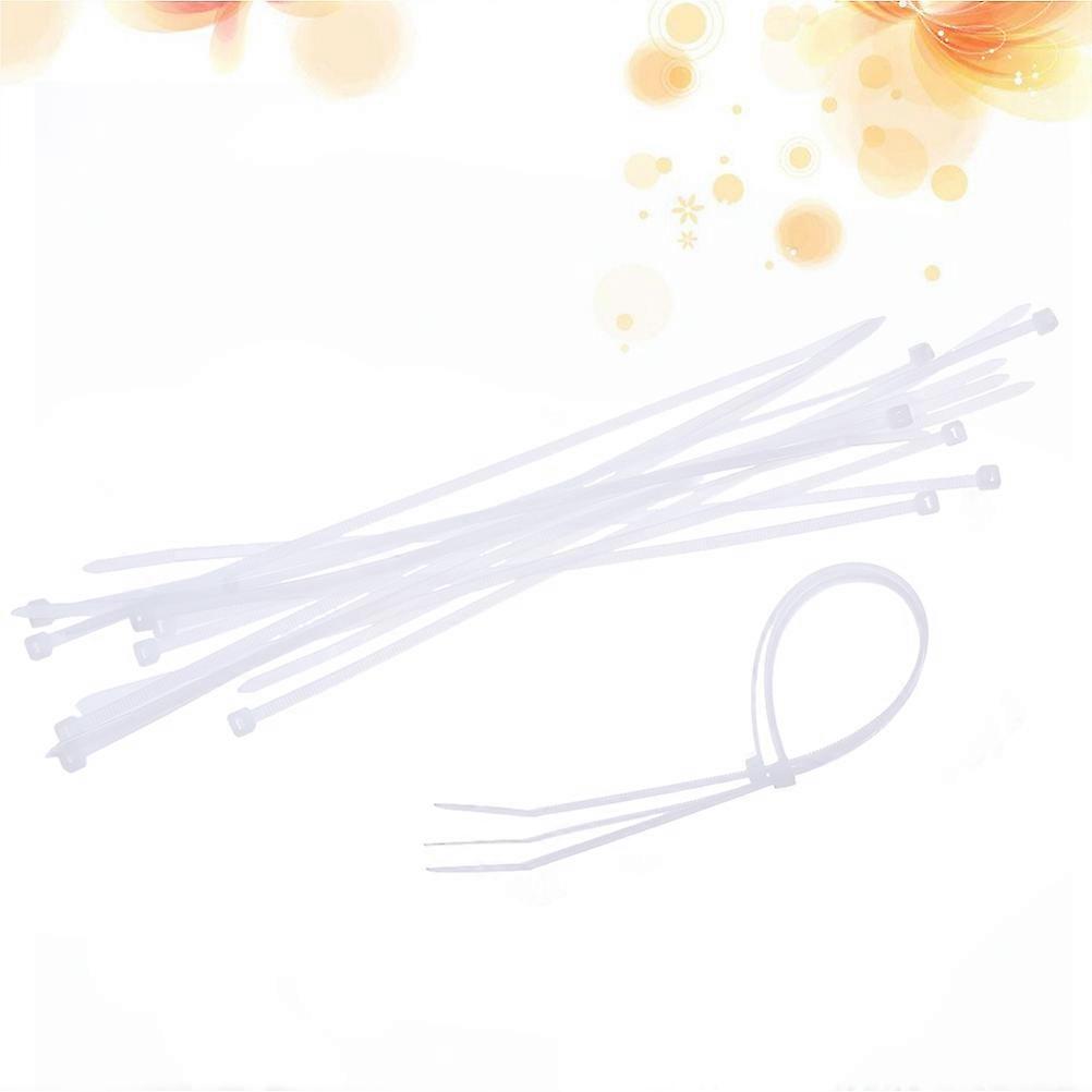 Cable Management Ties For Direct Sunlight Application 1000Pcs White