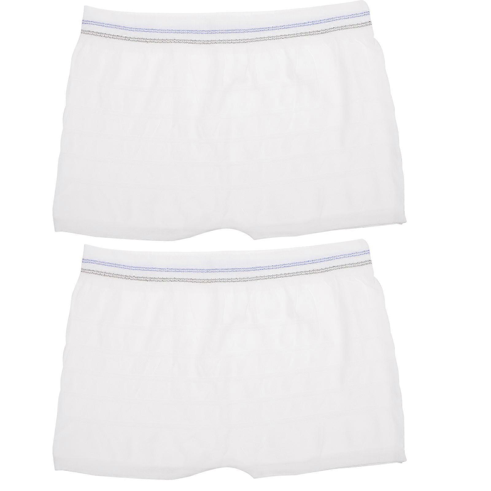 Women Disposable Pants Practical Period Pants Spa Comfortable 2Pcs