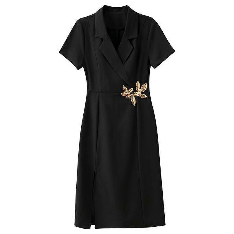 Rochie de vară pentru femei Plus Size,Drapey Business Office Wear,Elegant Goddess Style