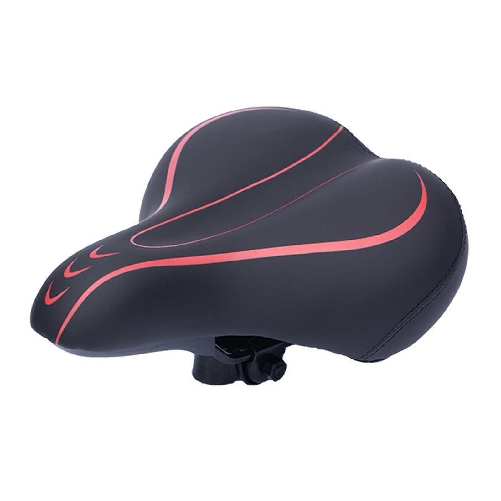 Bicycle saddle for Cannondale, comfortable soft ergonomic shockabsorbing breathable, pain cycling, BRed