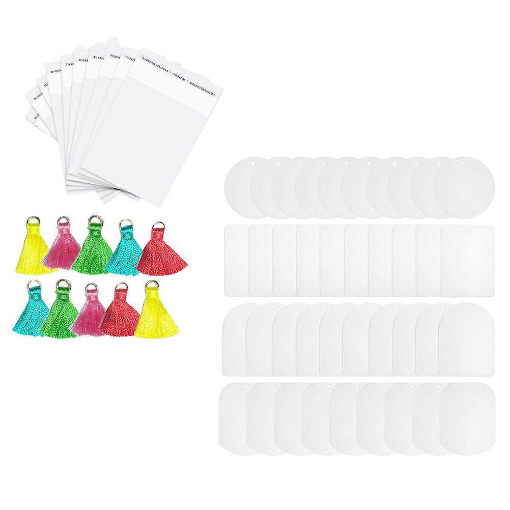 Car Fragrance Sheets Aromatherapy Sheet Air Freshening Home Use 40Pieces Felt