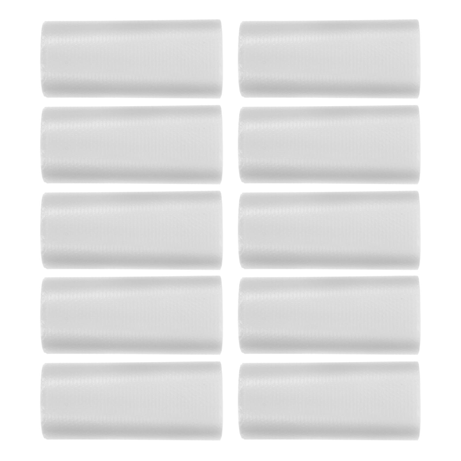 White Disposable Trash Bags for Containing Rubbish Made of PE Material Suitable for Everyday Use 10 Rolls