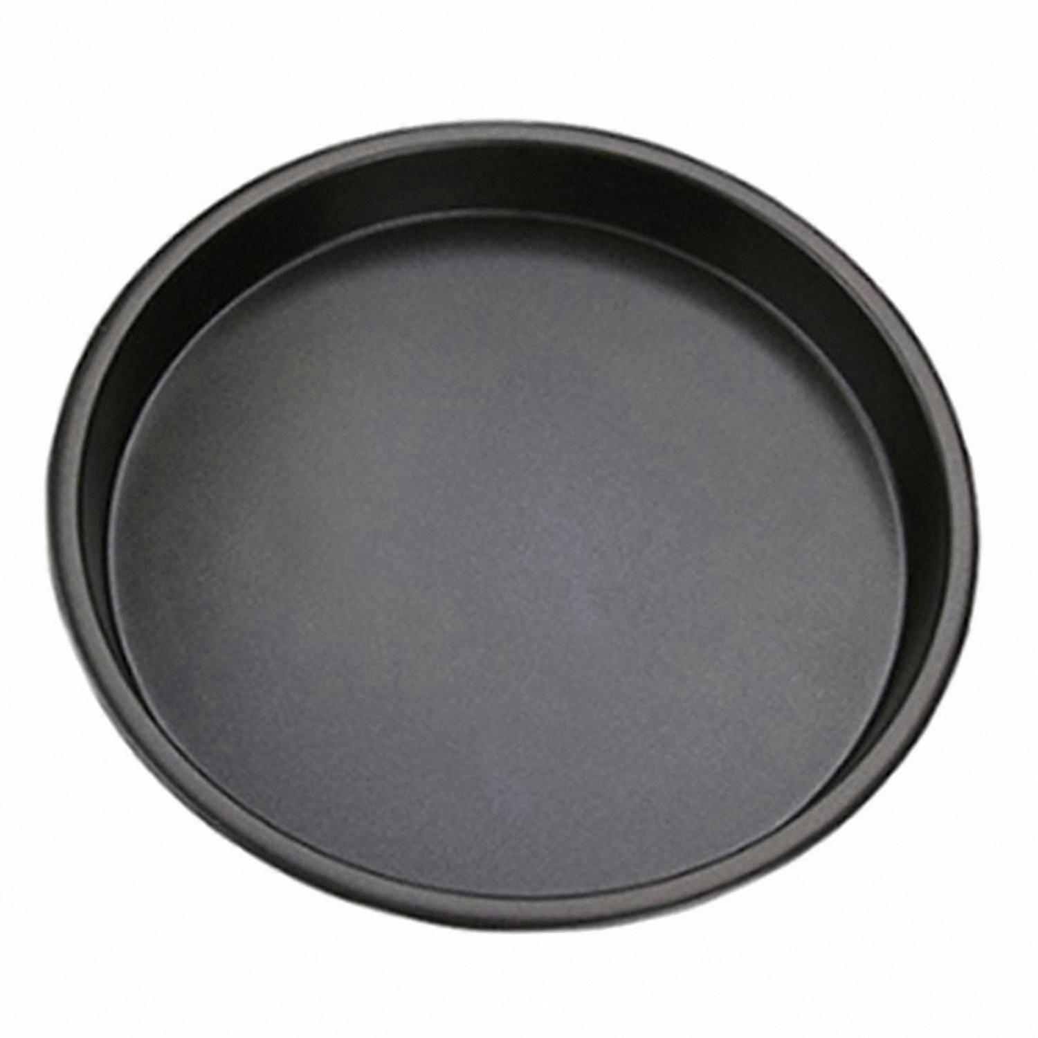 Food Grade Non-Stick Pizza Pan - Uniform Heat Transfer & High Temp Resistance Multi-Size Flexible Baking Tool