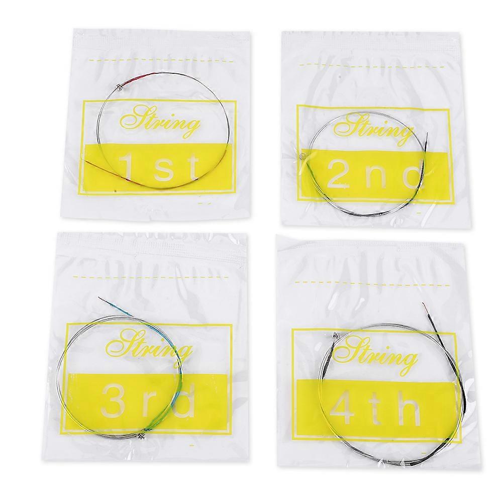 4pcs Steel Wire Violin Strings Professional Music Instrument Replacement Accessory