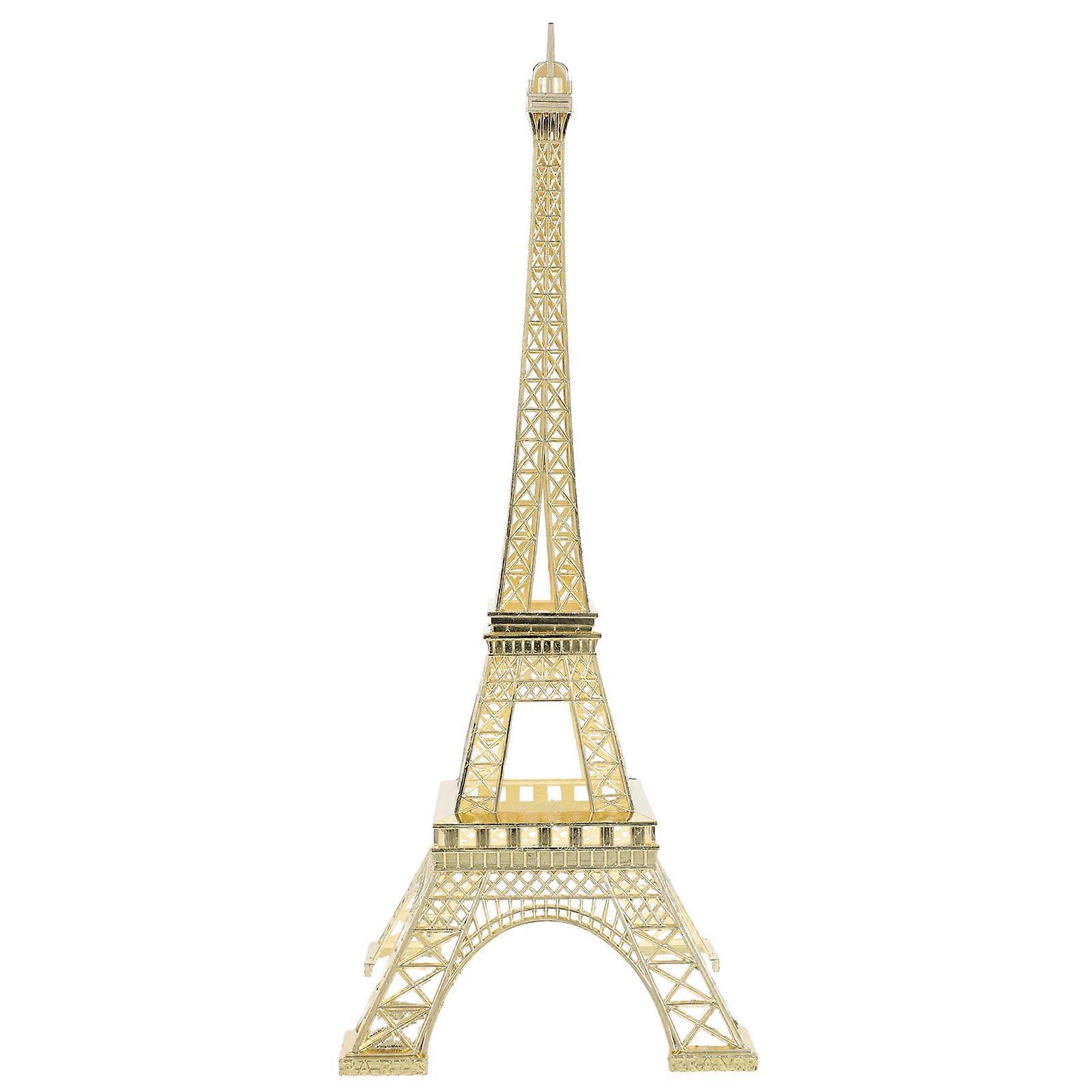 Vintage Iron Eiffel Tower Desktop Ornament for Home, Hotel, and Restaurant Decoration – Creative Photography Prop for Enhanced