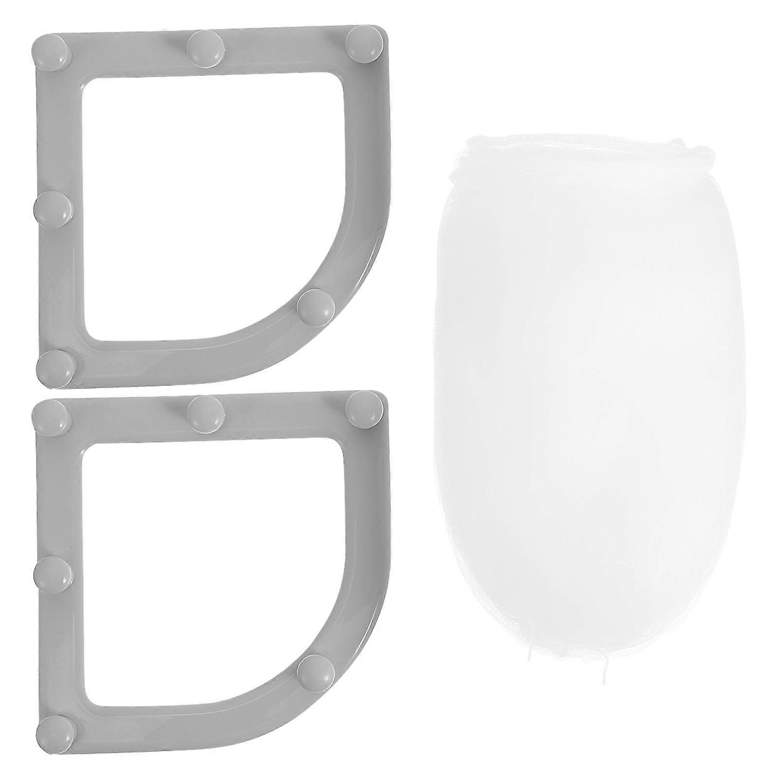 62Pcs Kitchen Drain Strainer Bags Prevent Drain Blockage Ideal Kitchen Use