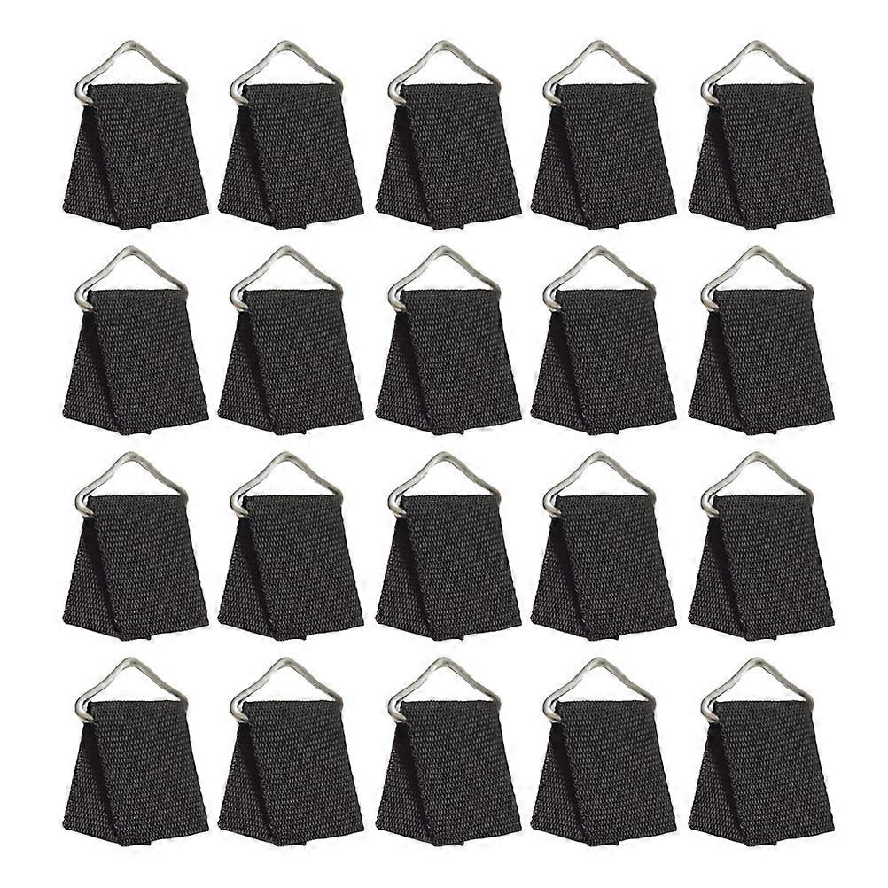 Durable 40PCS Wear Resistant Triangle Buckles for Trampoline Replacement – Secure & Portable for Outdoor Use