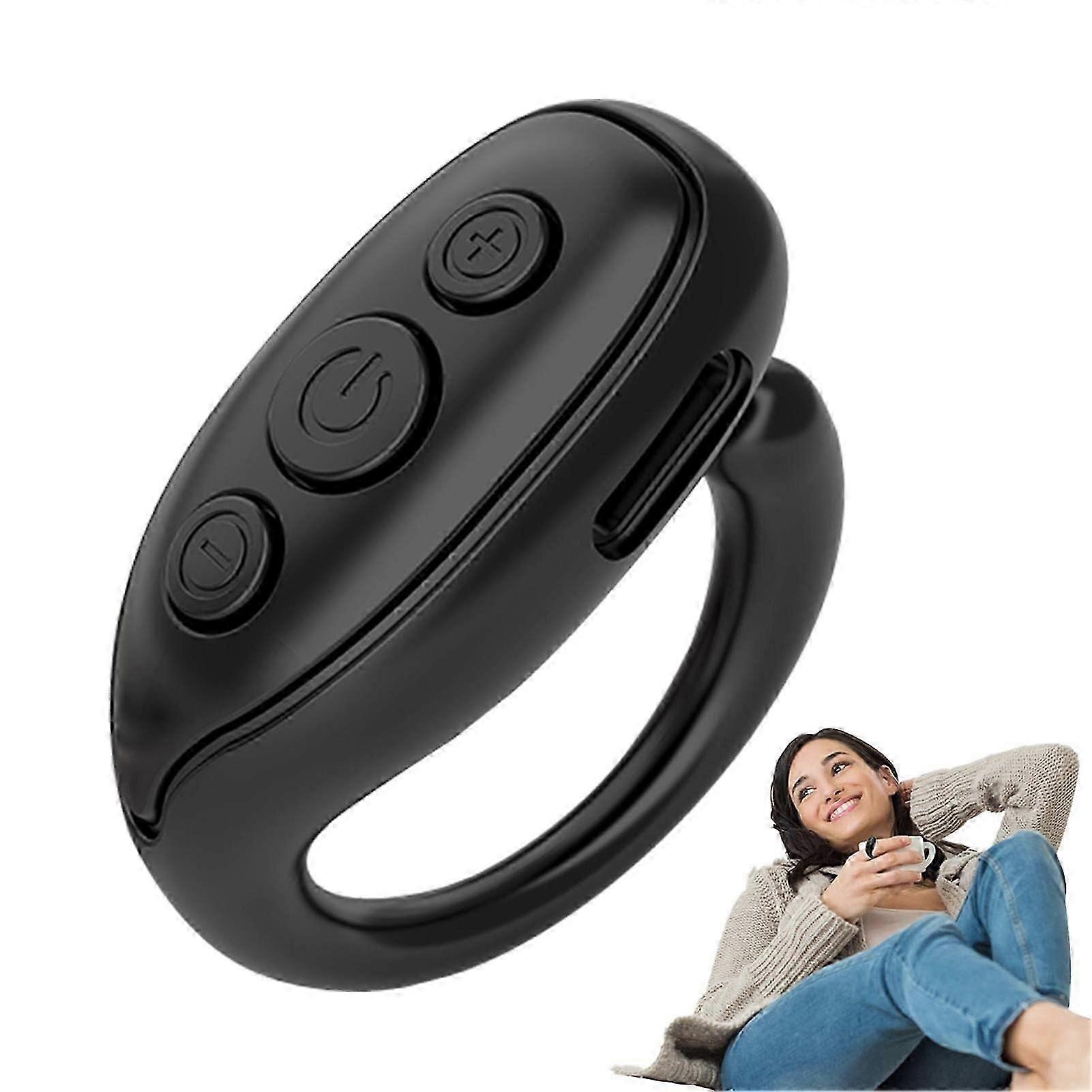 Remote control for camera, Bluetooth remote control page turner -Pink