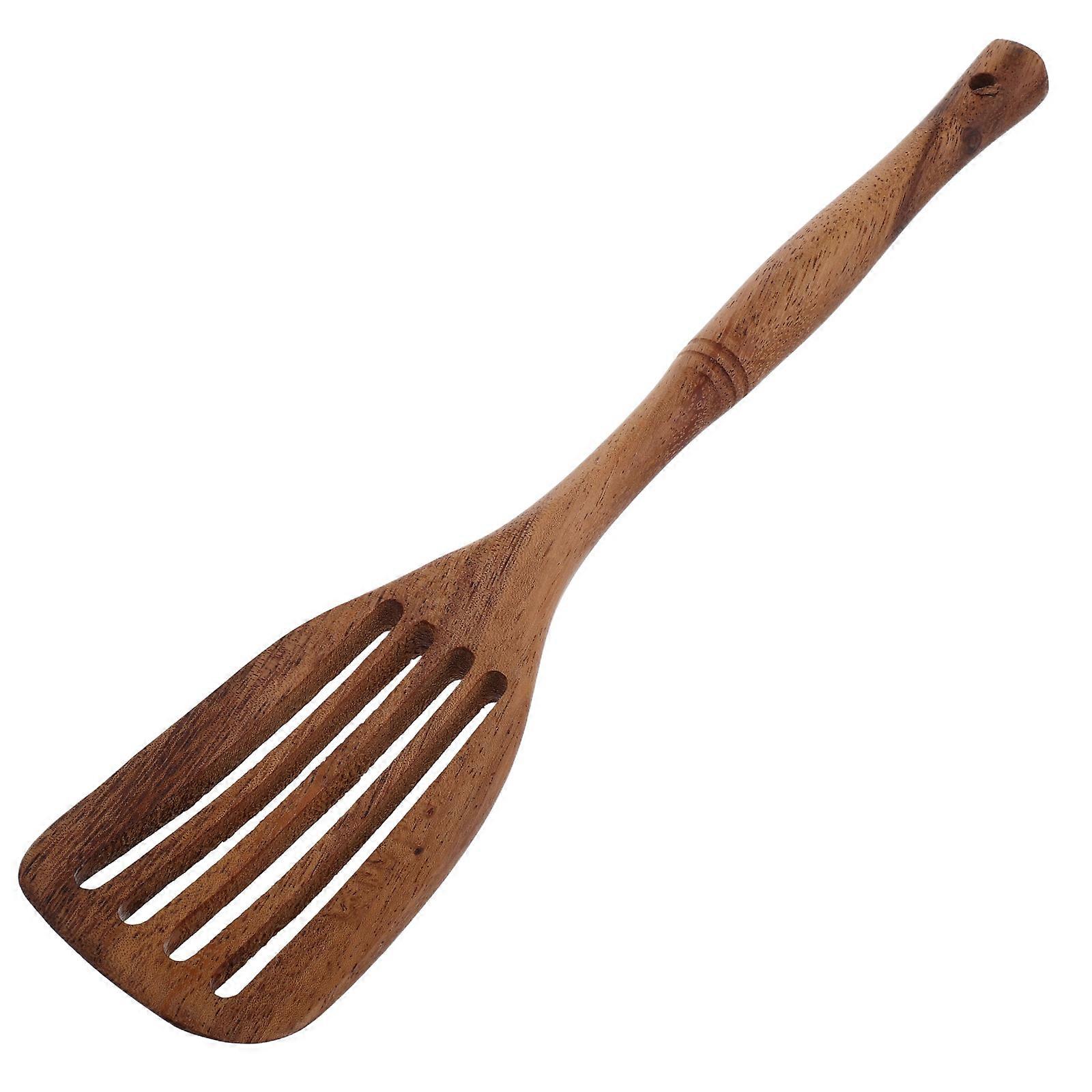 The **Multi Functional Wooden Kitchen Spatula With Long Handle** is an essential and versatile tool for any home chef. Here's a breakdown of its key