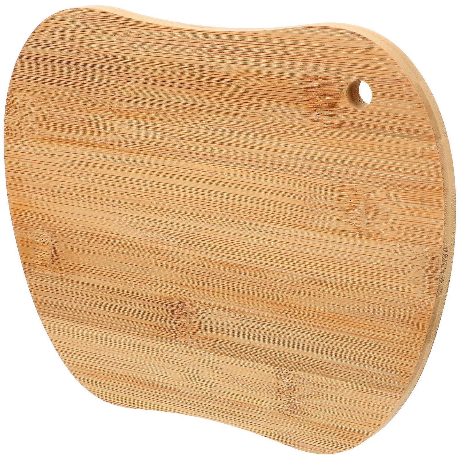 Wooden Cutting Board for Serving and Storage Light Brown Premium Quality Kitchen Supplies 12.5