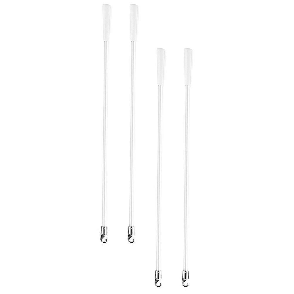 Curtain Pull Rod Blind Wand For Windows With Smooth Movement And Easy Operation 4Pcs