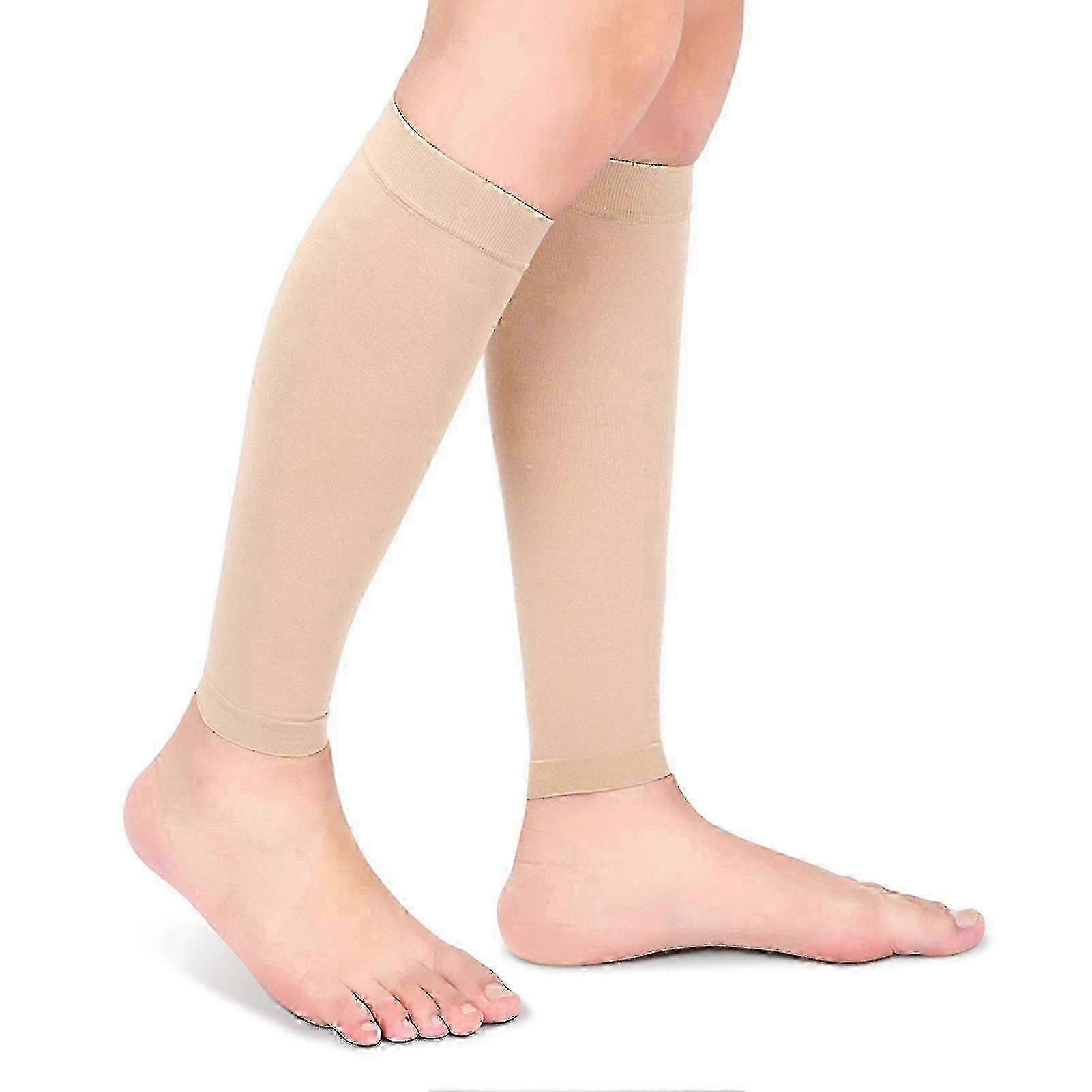 2025 Calf Compression Sleeve Women, 1 Pairs 20-30mmhg Footless Compression Socks For Swelling Shin Splints Varicose Veins
