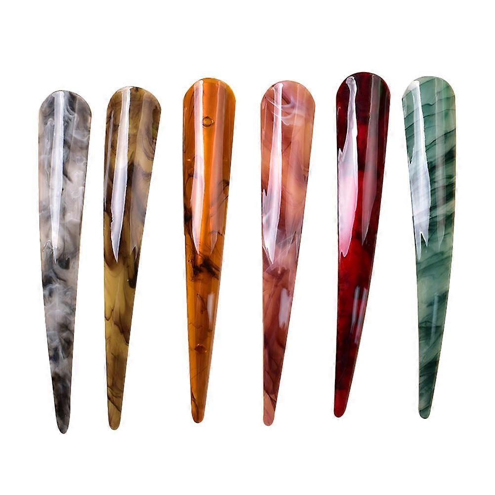 6kpl laskutetut hiusklipsit pitkät hiusklipsit muotoiluun