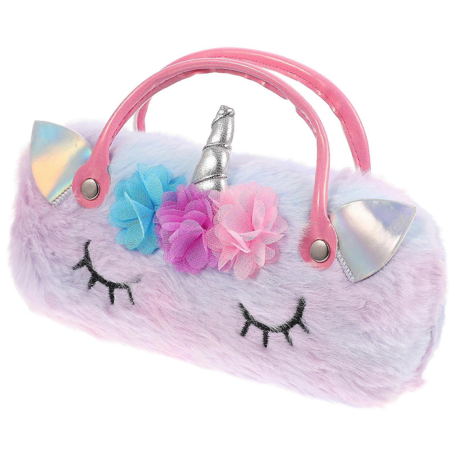 Unicorn Glass Case Cartoon Eyeglasses Pouch For Kids And Women Daily Use 1Pack