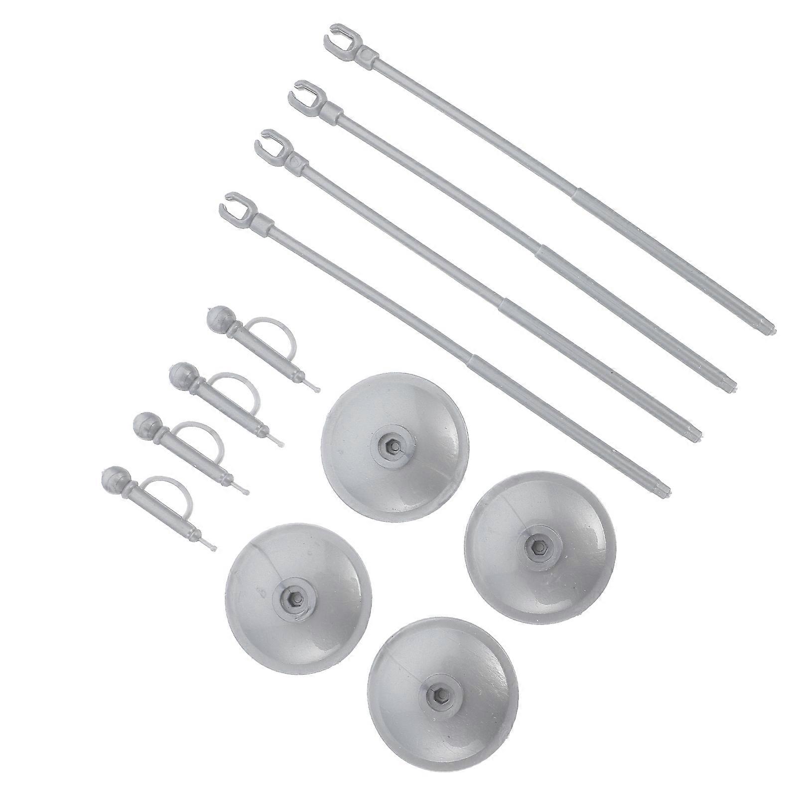 Mini Fake Microphones Miniature Design Photography Prop For DIY Enthusiasts 15Pcs Plastic