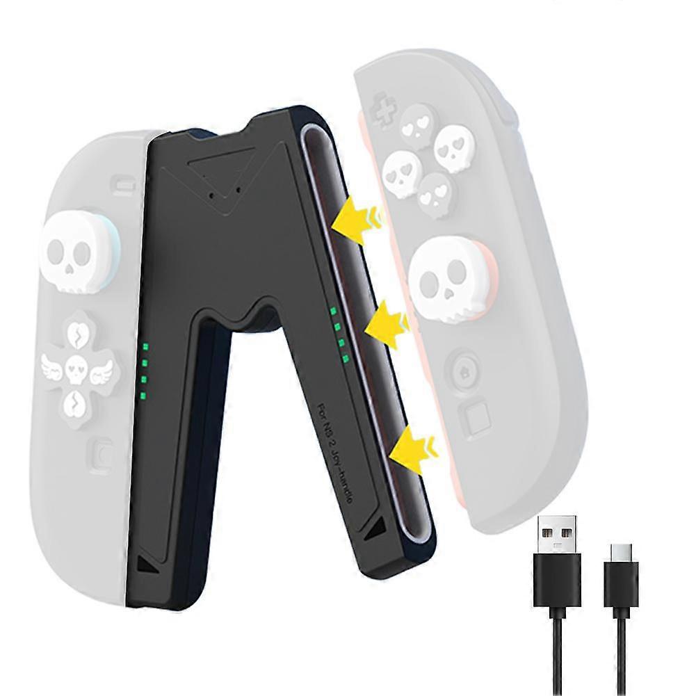 Game Handle Charging Grip For Switch 2 Joy-Con Controller Charging Dock
