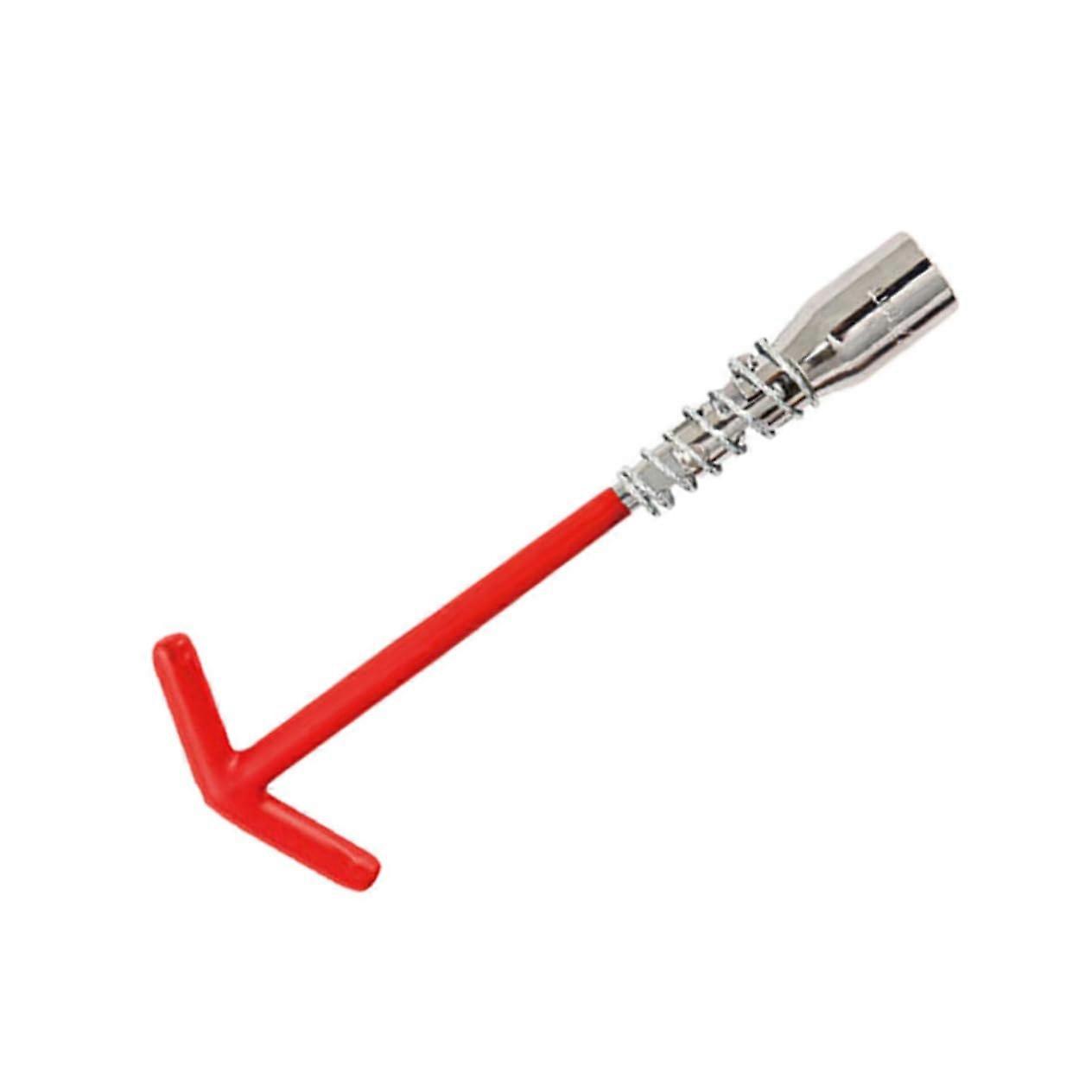 Handle Spark Wrench 16 mm Joint Tool for Easy Spark Plug Removal, Compatible with Standard Spark Plugs, Durable Design