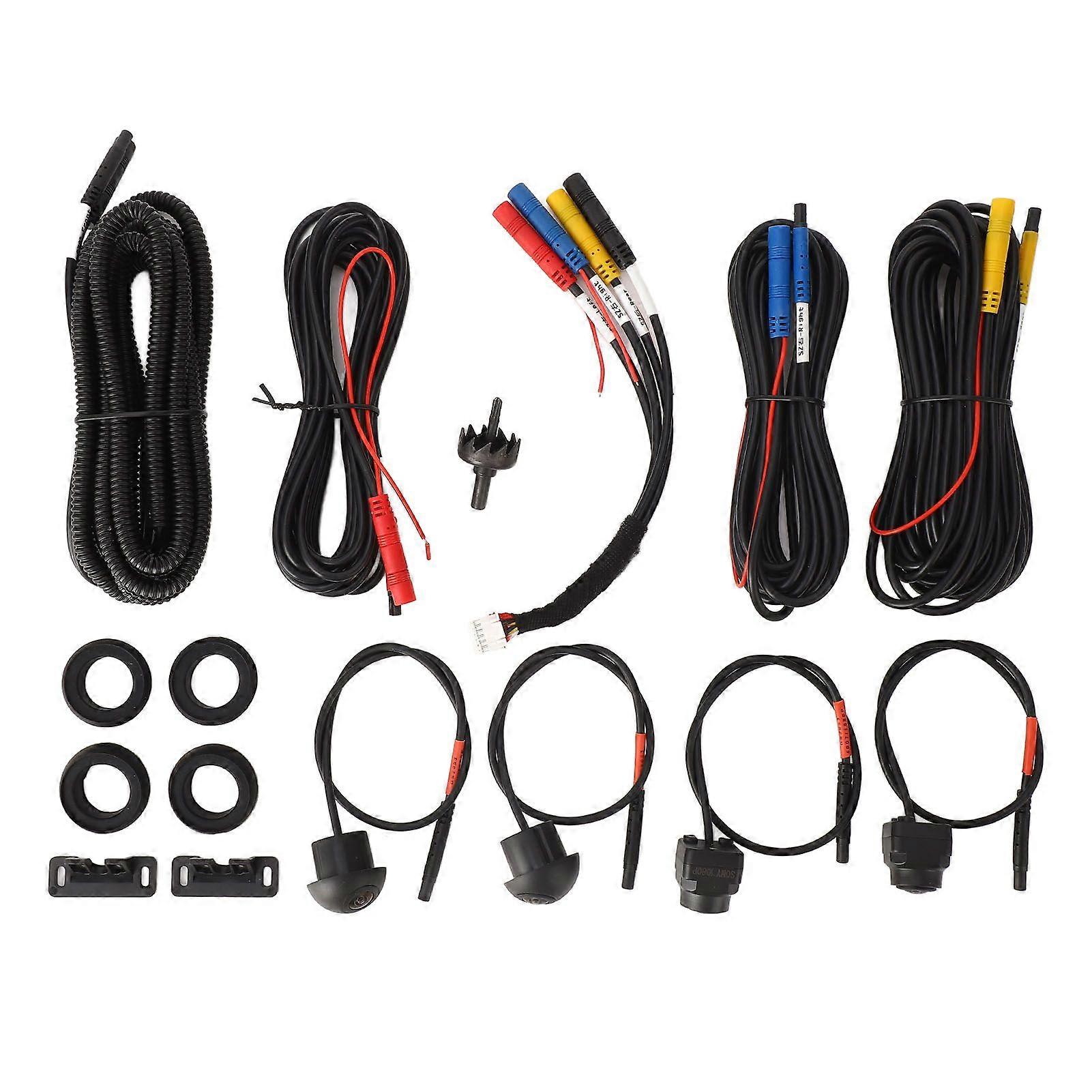 surround view car camera 360 degree AHD 1080P waterproof for Android