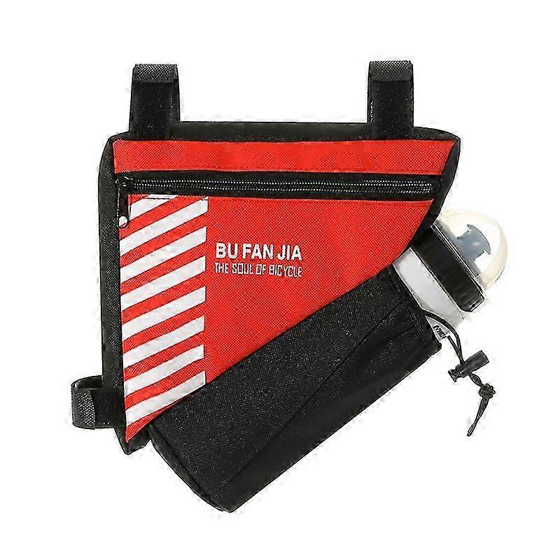 Waterproof Bicycle Triangle Bag - Secure Storage for Phone and Cycling Essentials