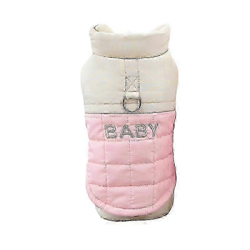 Winter Warm Jacket Vest for Small Dogs with D-ring - Suitable for Chihuahua, Maltese, Bulldog