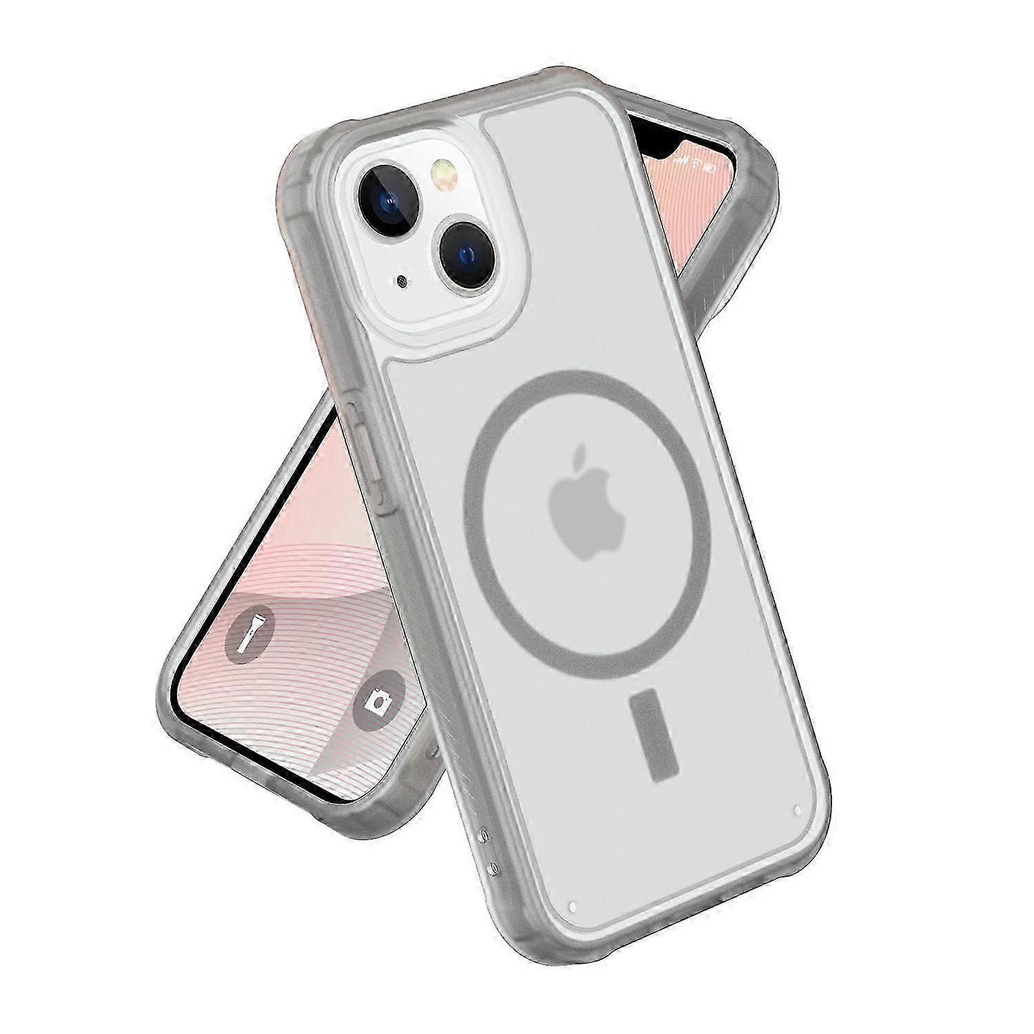 IPhone 13/Iphone 14 Case,Compatible With MagSafe,Military-Grade Protective Case,Scratch-Resistant Back Cover-Pink