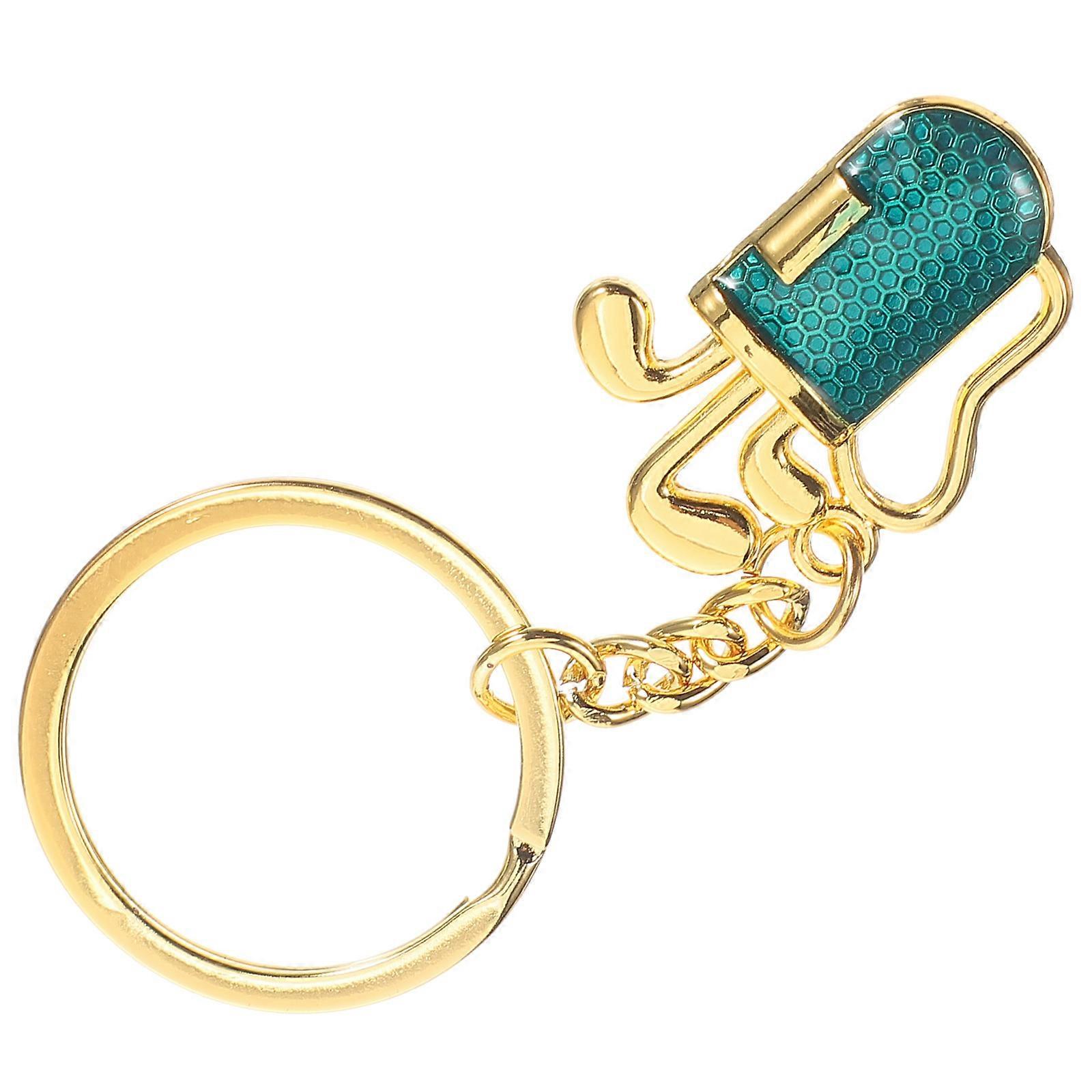 Golf Keychain Delicate Golf Keychain Pendant For Men And Women In Transparent 8.50X3.00X2.00CM Size As Key Separator 1Pcs