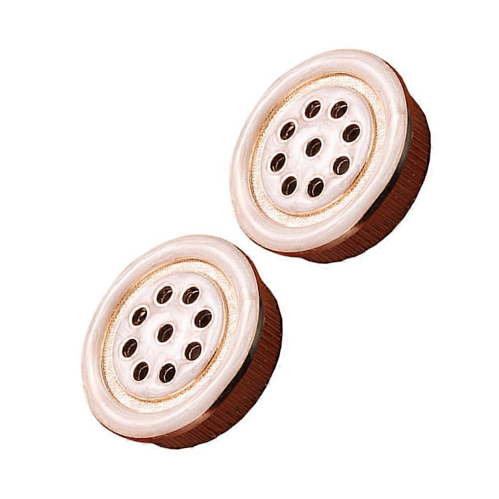 2Pcs Round Vents For Furniture Air Vents Cabinet Wardrobe Anti-Corrosion Multi Color Zinc Alloy