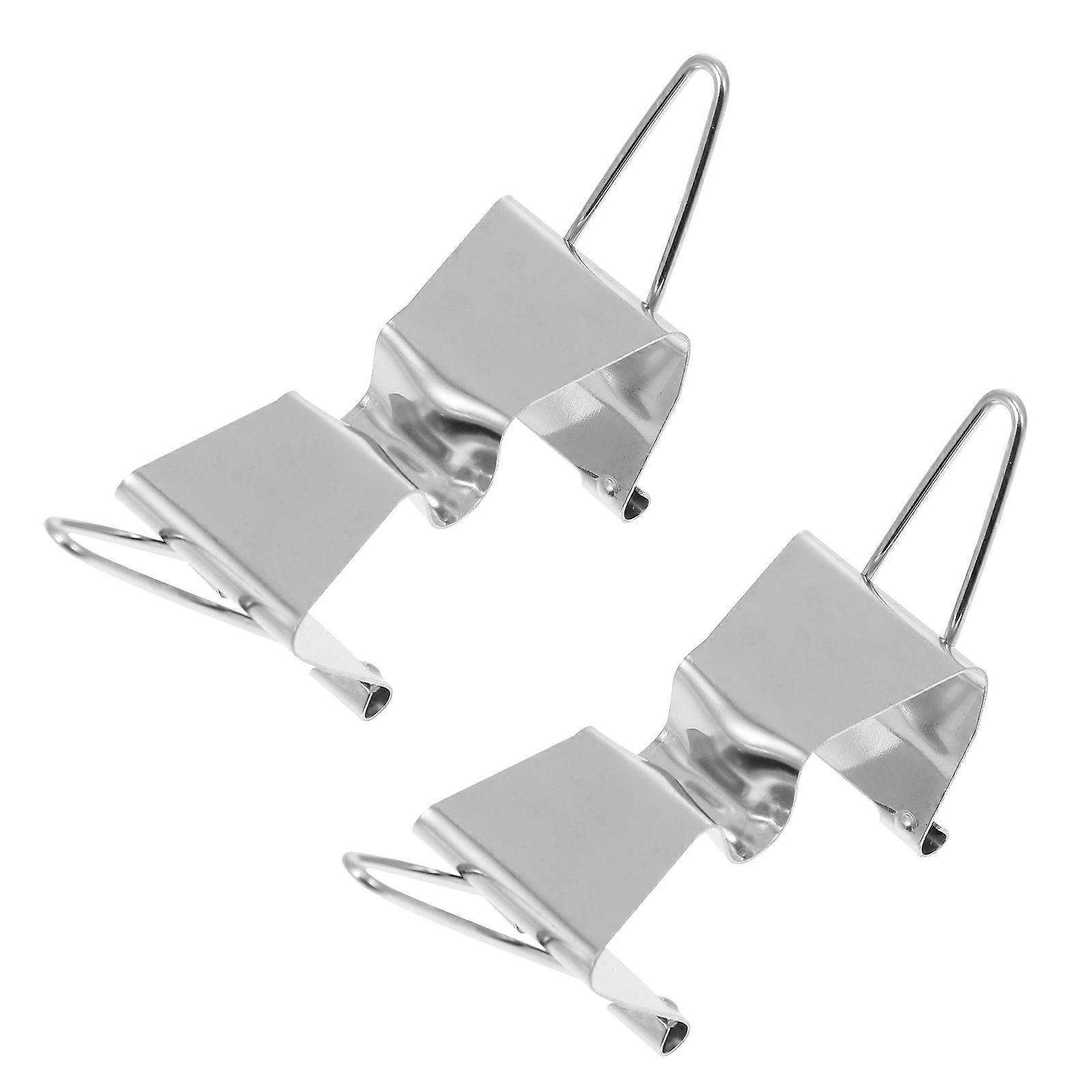 Stainless Steel Wet Canvas Clips for Oil Painting Frames Lightweight, Durable Clamps to Secure Canvas and Protect Frame from Ground Contact