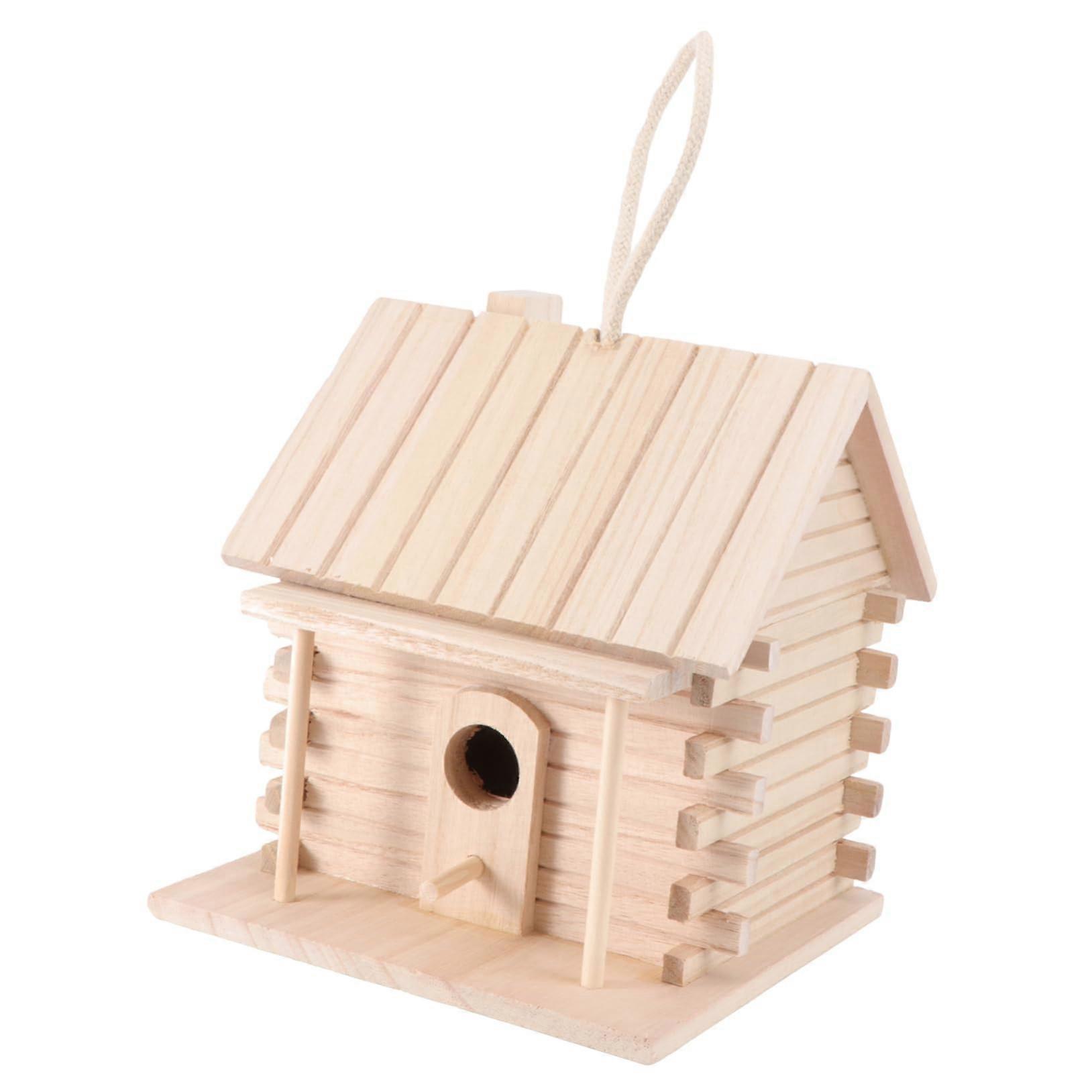 Birdhouse for Outdoor Nesting Sites - Warming Birdhouse for Budgerigars, Small Birds, Garden, Indoor Spaces