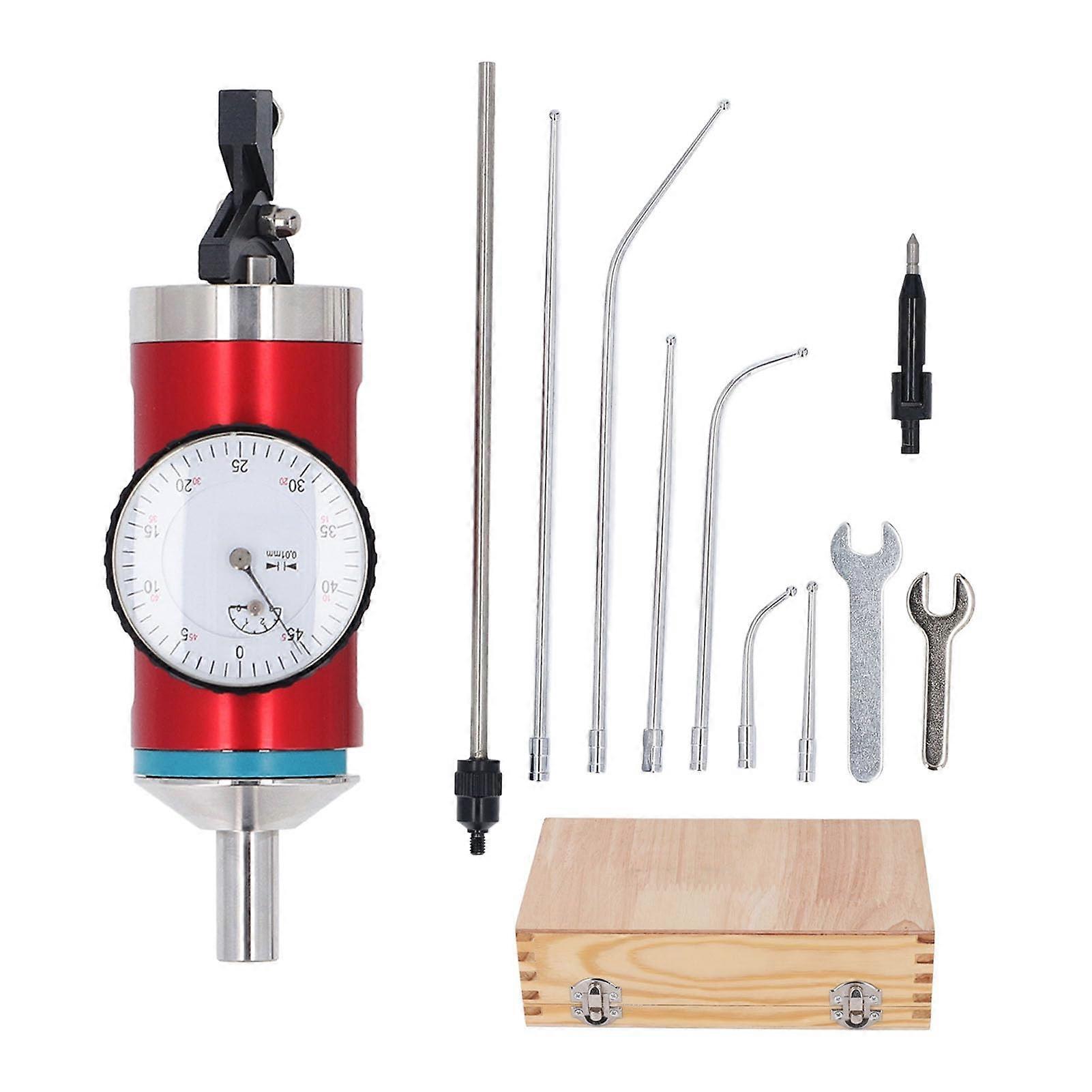 Coaxial Centering Indicator 0.01mm Precision Milling Machine Test Dial with Storage Case WT Metric 03mm