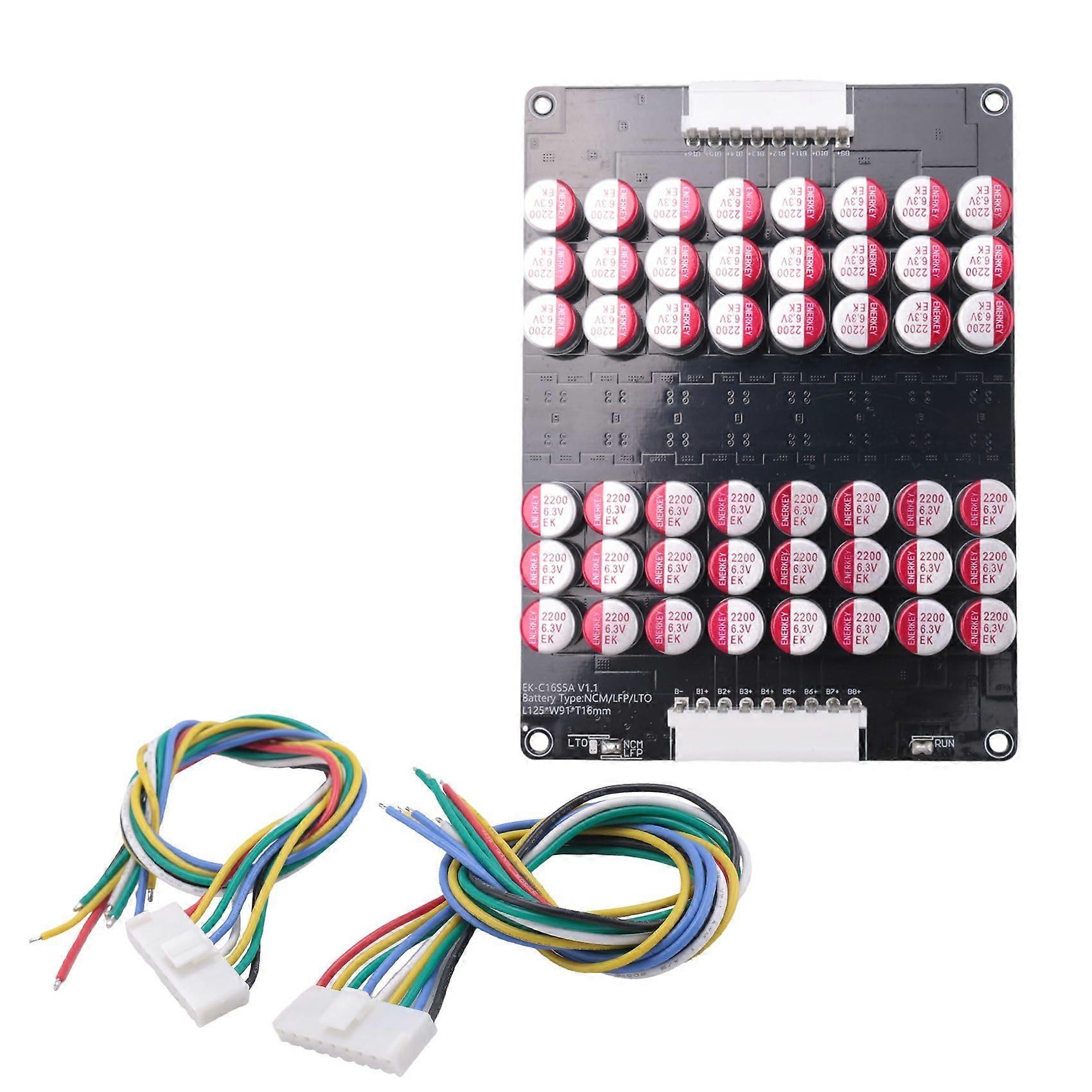 16S 5A Balance LiIon Lifepo4 Lto Active Lithium Battery Equalizer Balancer Board Capacitor 48V 60V 16S Ref: 1683