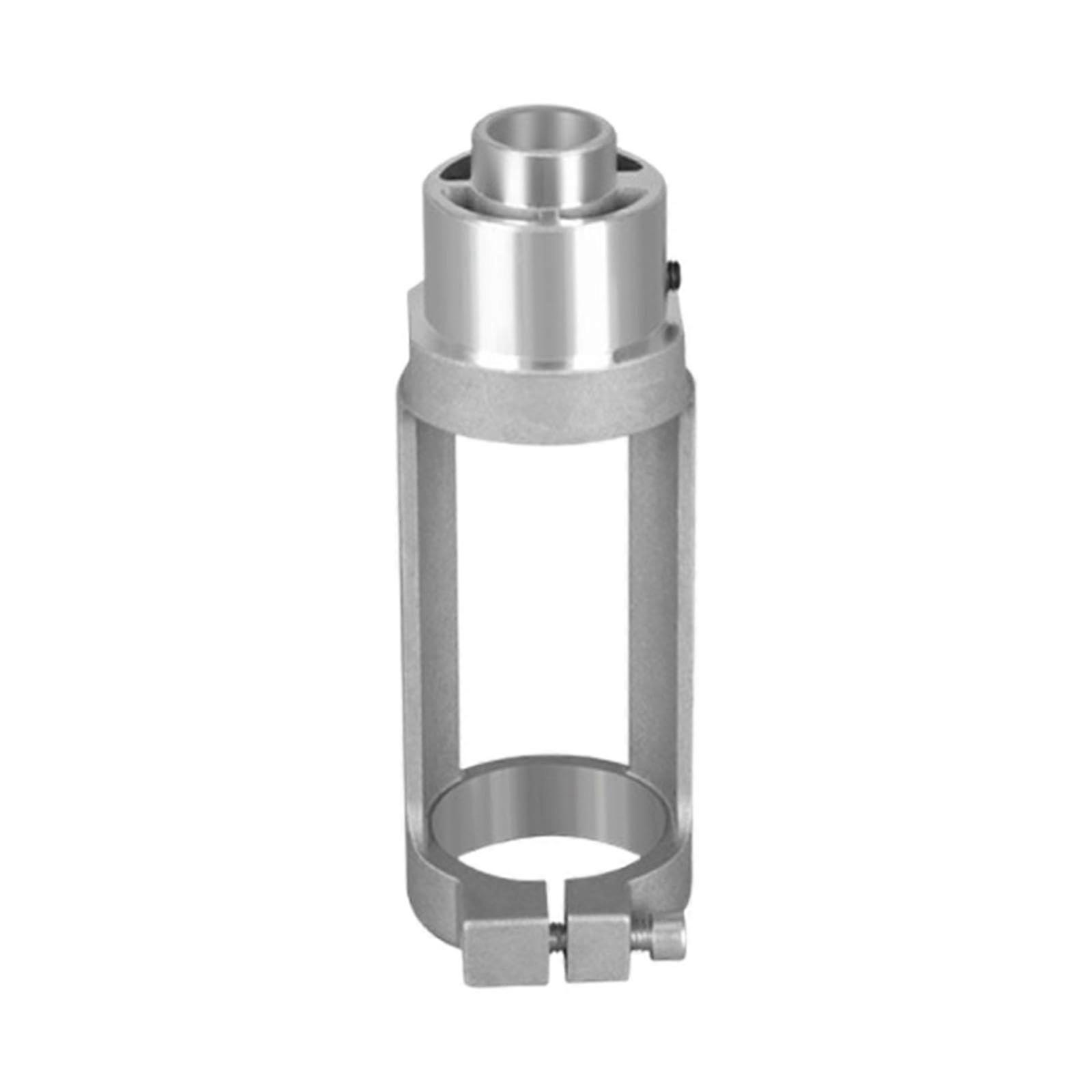 Square Hole Drill Bit Adapter for Electric Drill, Aluminum Professional Attachment for Woodworking, Sturdy Universal Fit