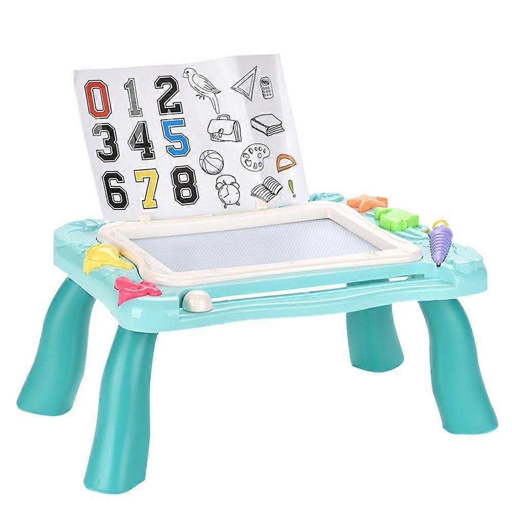 Magnetic Drawing Board Plastic Painting Board for Kids Classroom Use Assorted Color for Erasable Writing 1Set