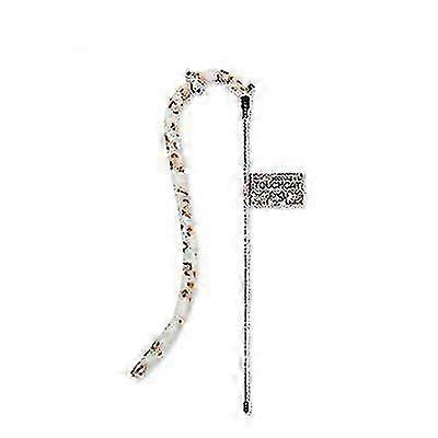 Cat Toy Feather Cat Teaser Wand Cat Interactive Toy Funny Caterpill...