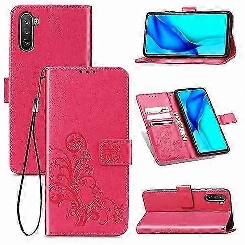 For Huawei Mate 40 Lite /Maimang 9 Four-leaf Clasp Embossed Buckle ...