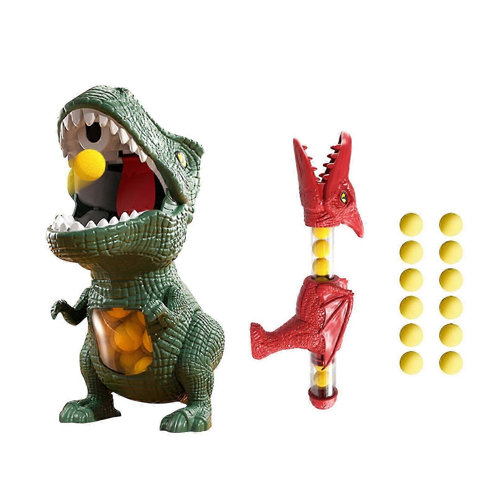Dinosaur Shooting Toys for Child, Movable Target Shooting Game Dinosaur for Kids