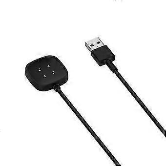 Fitbit Versa 4 Charger Cable 1m USB Magnetic Charging Dock Cord for Smart Watch