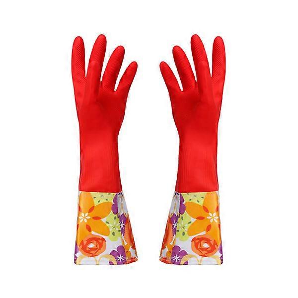 Rubber kitchen gloves for dishwasher,