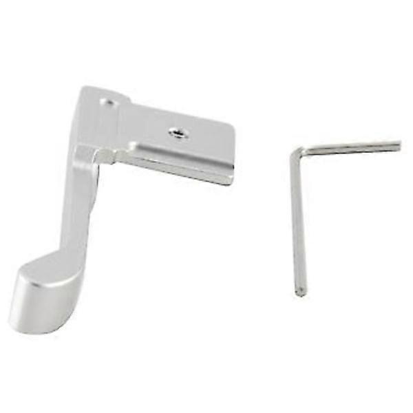 Thumb Grip Hotshoe Thumb Grip Hand Grip For X100 V X100v X-100v Smaller Camera With Tool Silver